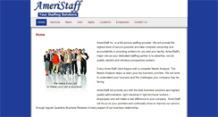 Desktop Screenshot of ameristaffinc.net